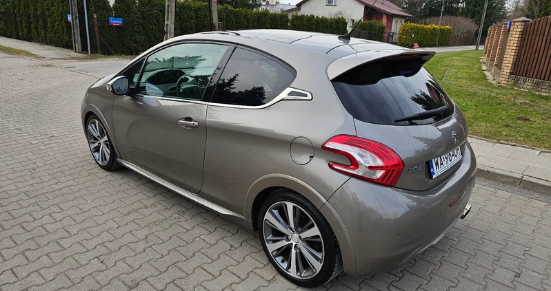 Peugeot 208 cena 28900 przebieg: 198000, rok produkcji 2015 z Stopnica małe 742